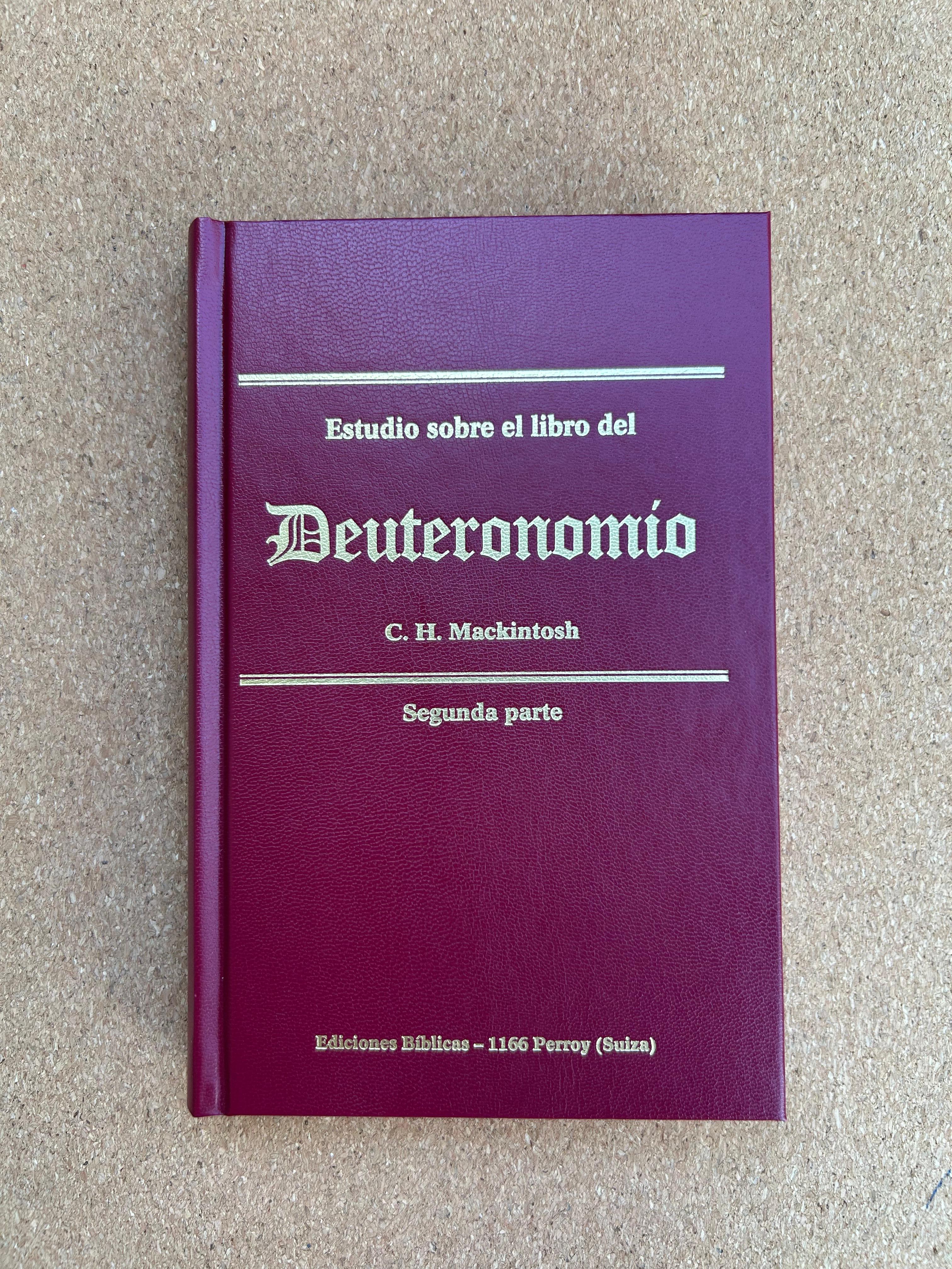 Estudio sobre el libro del  Deuteronomio II