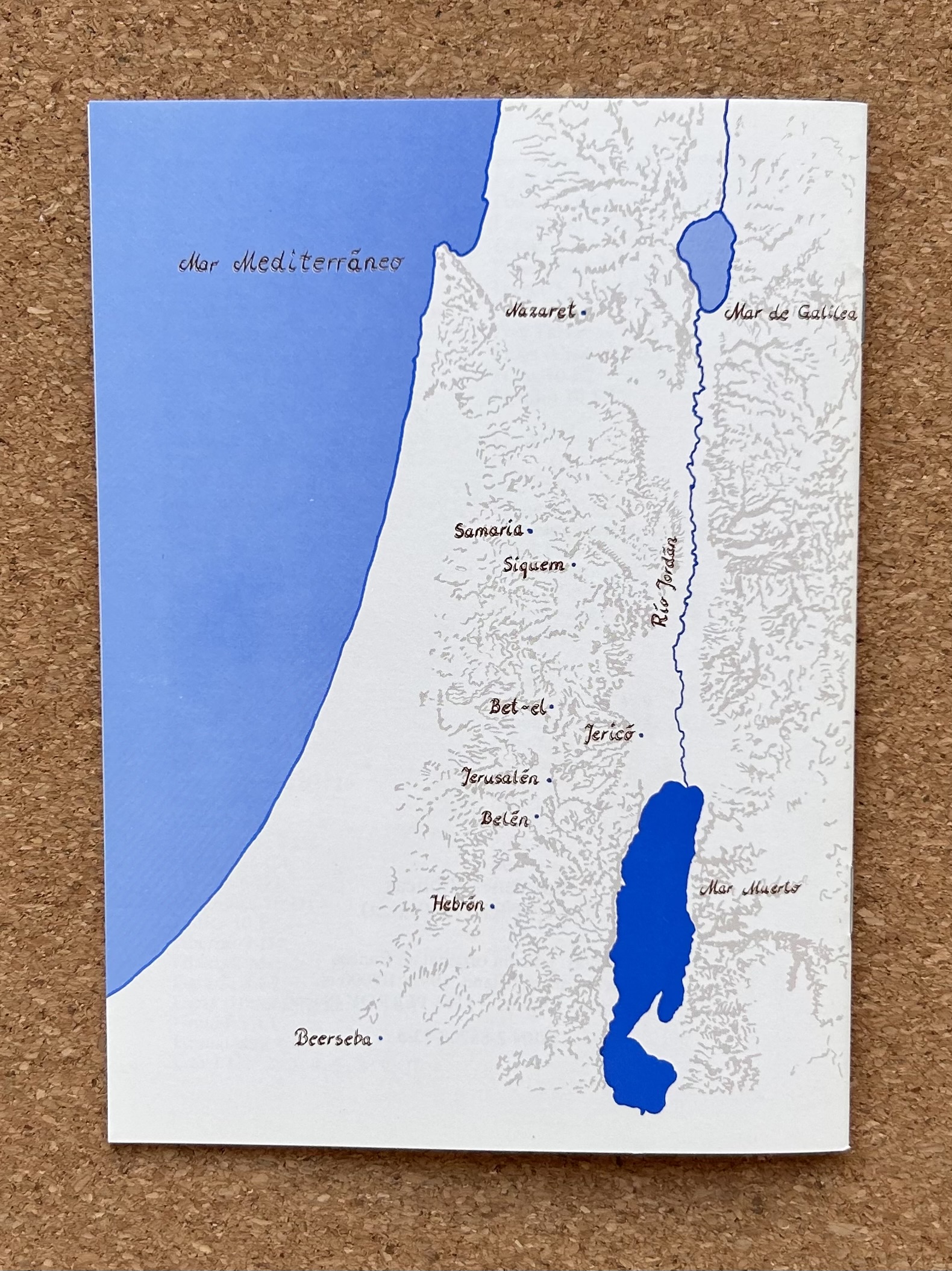 Mapas, Geografía bíblica