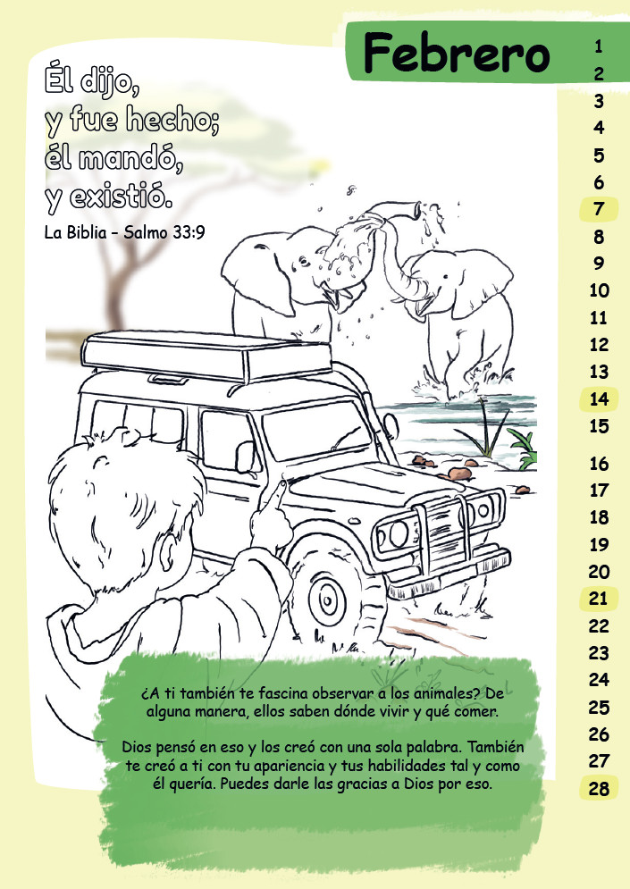Con mi Biblia y mis lápices 2027