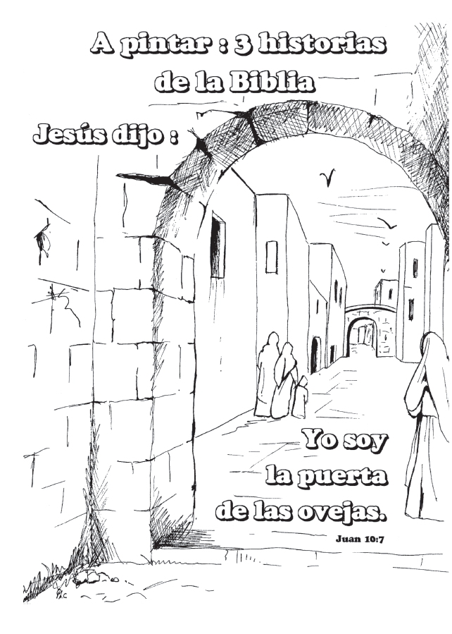 Tres historias de la Biblia a pintar