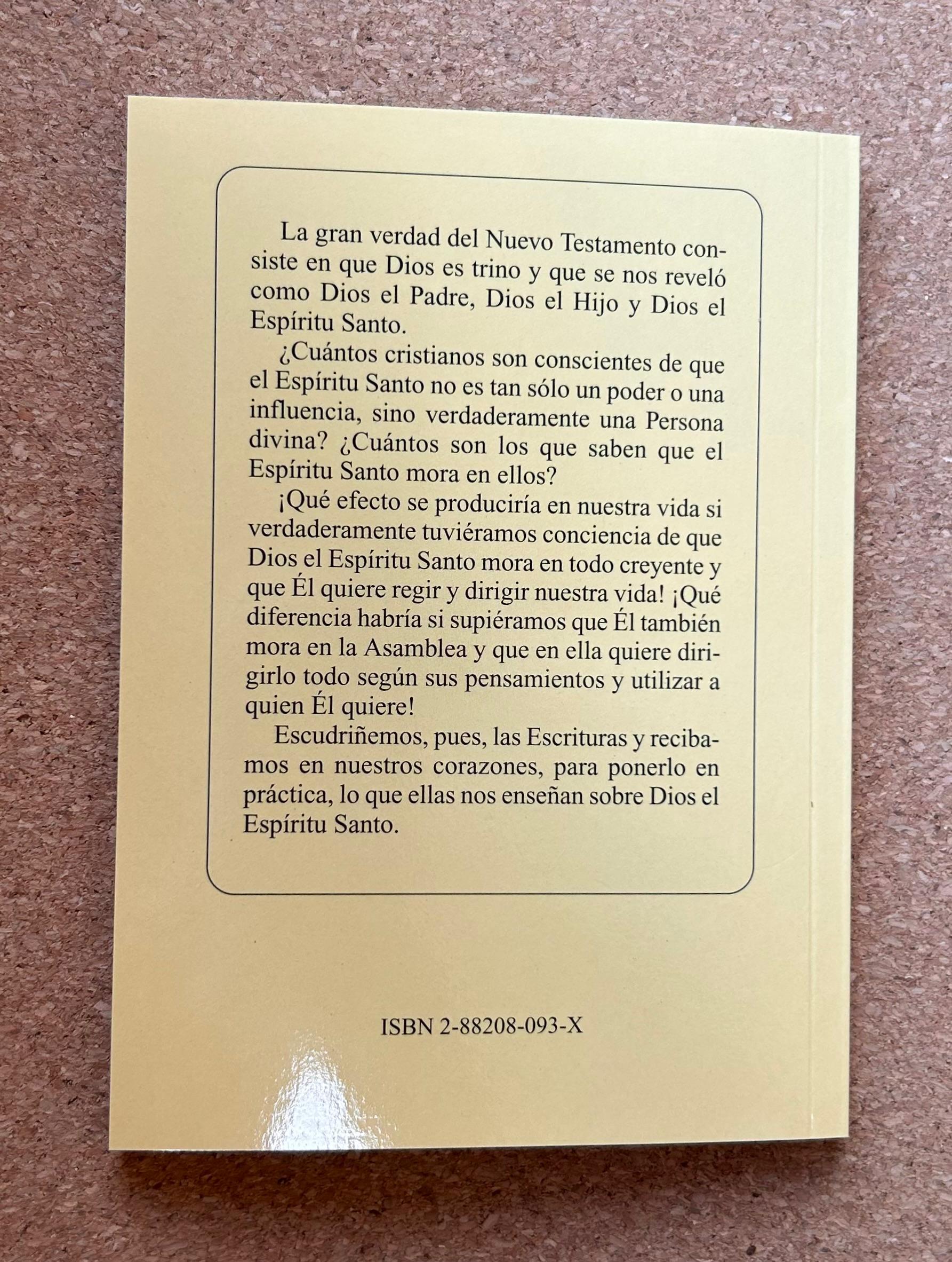 El Espíritu Santo