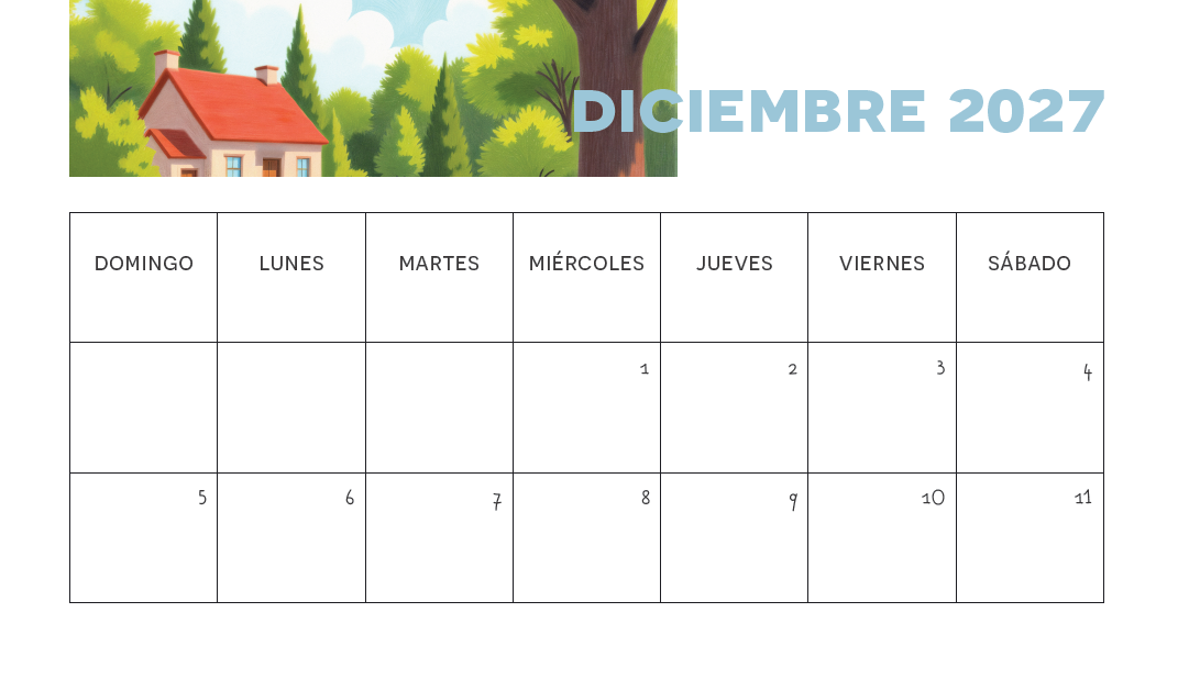 Agenda 2027-2028 La Buena Semilla